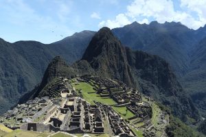 Blick auf das digitale Machu Picchu