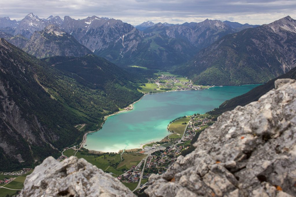 Der Achensee in Tirol von oben